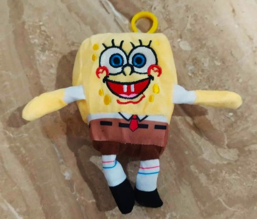 SPONGEBOB SQUARE NOHAVICE KEYRING PLYŠOVÝ KEYRING PRÍvesok POSTAVA