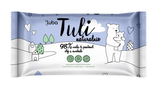 LUBA TULI VLHČENÉ Utierky S AVOKÁDOVÝM OLEJOM