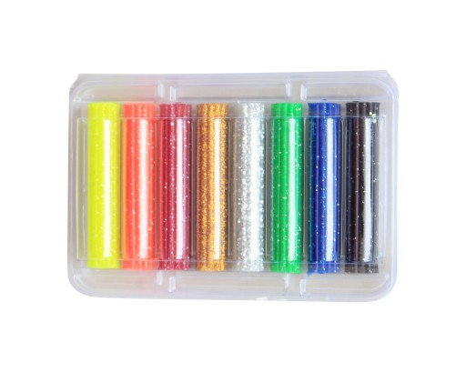 Herlitz 9589003 trblietavá plastelína 8 farieb