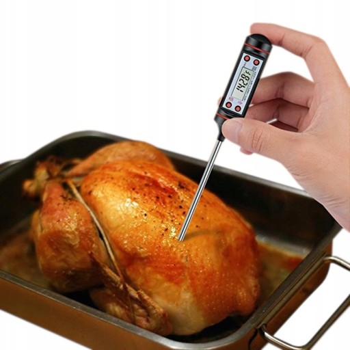 ELEKTRONICKÝ KOLÍKOVÝ TEPLOMER S LCD DISPLEJOM, -50°C až +300°C