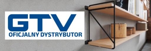 Podpora LOFT držiaky police ROD Wall 210x170 kuchyňa izba GTV