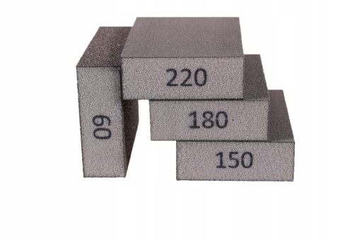 CUBE BLOCK Hubka brúsna SPONGE GR 220 TVRD