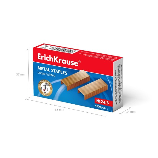 ERICHKRAUSE 24/6 MEDENÉ SPONKY 1000 KS.