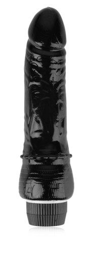 BLACK CLASSIC VIBRATOR HRUBÝ PENIS 20CM KUS