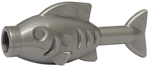 LEGO Animals Fish Flat Silver 4611885 64648
