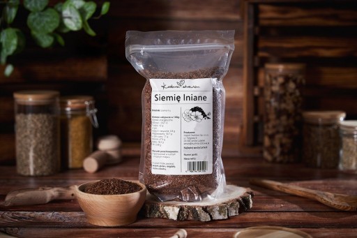 Hnedé ľanové semienko Prírodné semienko HEALTH KUCHYŇA 1Kg