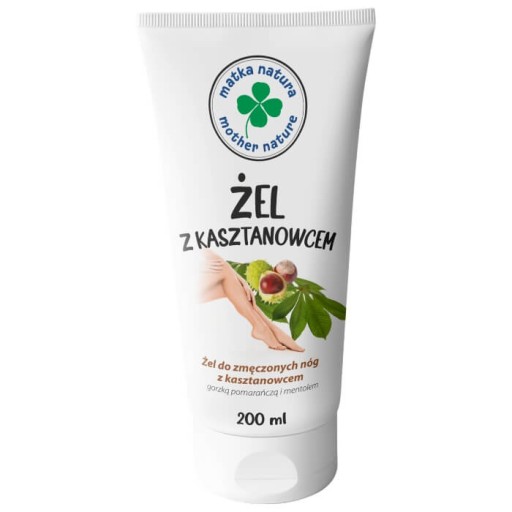 GÉL NA UNAVENÉ NOHY, kŕčové žily, GAŠTAN 200 ml
