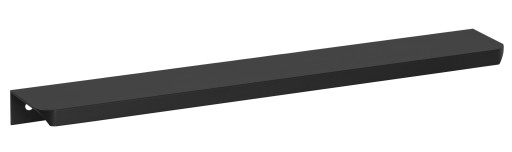 Okrajová rukoväť aplikovaná vpredu, matná čierna - 128/148 mm UA06R AMIX