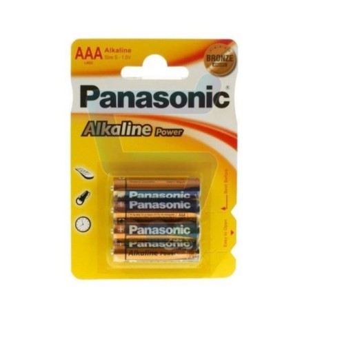 LR03 / AAA alkalická batéria Panasonic Power (4 ks)