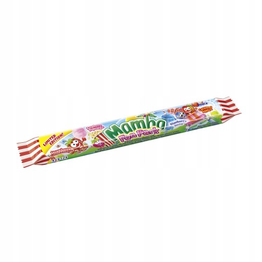 Rozpustná guma Mamba, sada Mix of Flavors, 3 prúžky