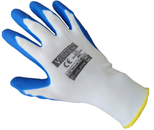 RUKAVICE PRACOVNÉ RUKAVICE SILNÉ LATEXOVÉ 10