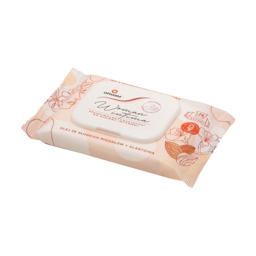 Women Intima Mandľové intímne hygienické obrúsky 24 ks.