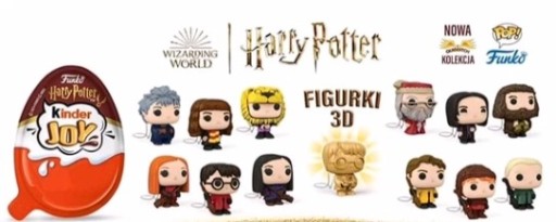 Kinder Joy vajíčko s prekvapením Harry Potter metlobal ku dňu detí 20g