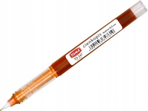 Kapilárna jemná linka 0,5 mm oranžová TO-347 Toma