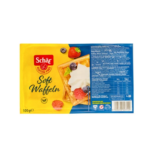 SCHAR Soft waffeln - BEZSKLENÉ vafle. 100 g