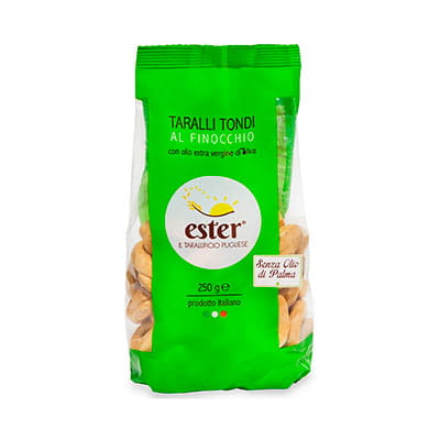 Taliansky Taralli finocchio rasca ESTER 250 g