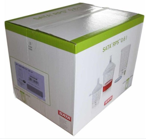 RPS SATA poháre na farby 600ml + SITKO 125um QCC