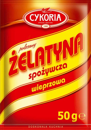 Čakanka Bravčová potravinárska želatína 50g