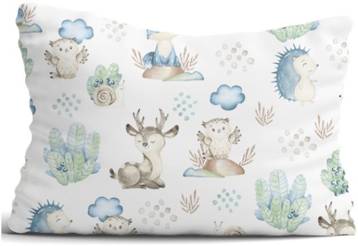 OBLIEK NA VANKÚŠ 40x60 cm BAVLNA 100% JASIEK BABYMAM Zips