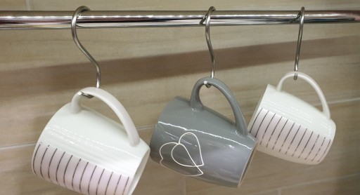 S-408 Háčiky, vešiaky do šatníka, typ S, 10 ks, INOX