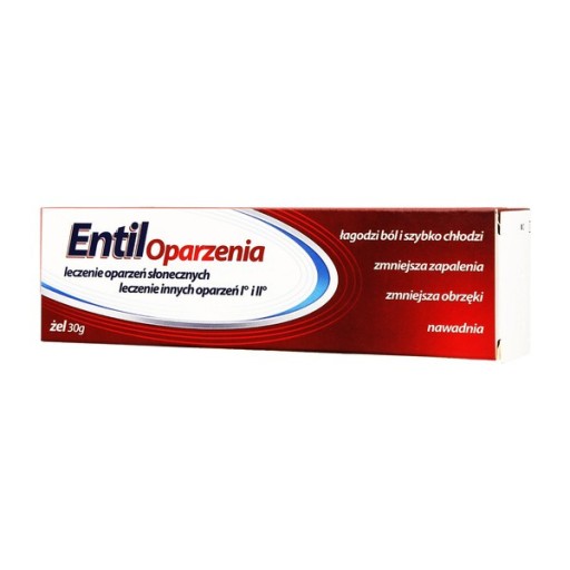 Entil, gél na popáleniny, 30 g