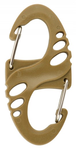 M-TAC OBOJSTRANNÝ S-Hák KEYRING kojot