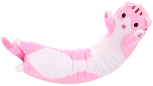 Mäkký plyšový plyšový valec na vankúš 50 cm XL