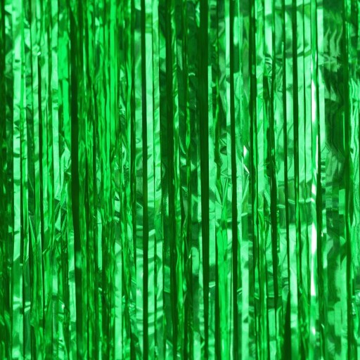 METALIZOVANÁ ZÁCLONA, ZELENÉ MINECRAFTOVÉ POZADIE DO 1x2M