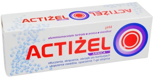 Actigel na pomliaždeniny, uhryznutia a popáleniny 75 g