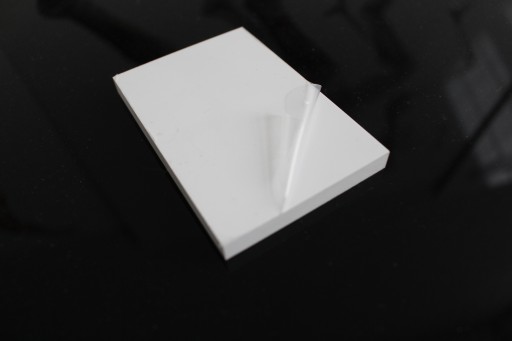 PENOVÉ PVC BIELE (PVC / PVC) - 2mm - Vyrobené na mieru