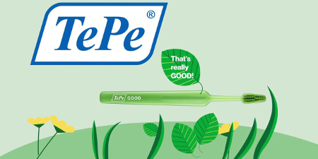 TEPE GOOD Kompaktná ekologická zubná kefka