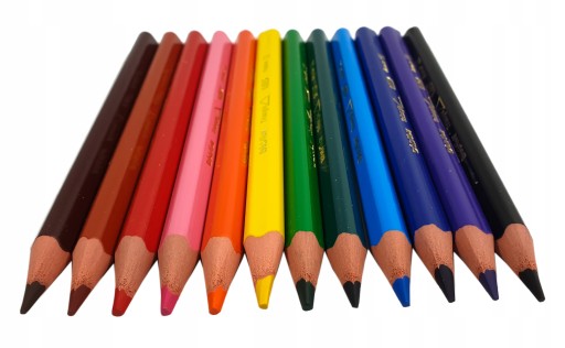 BIC TROJUHOLNÍK HRUBÁ FARBA CUŽKY PRE DETI ECO 12 FARB.