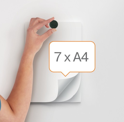 10x magnet Nobo magnet na tabuľu 32mm čierny