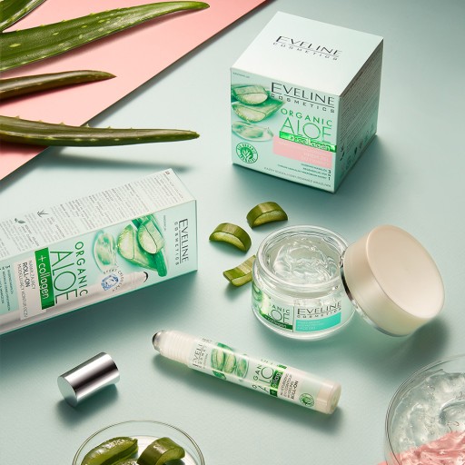 Eveline Cosmetics Organic Aloe gél na tvár