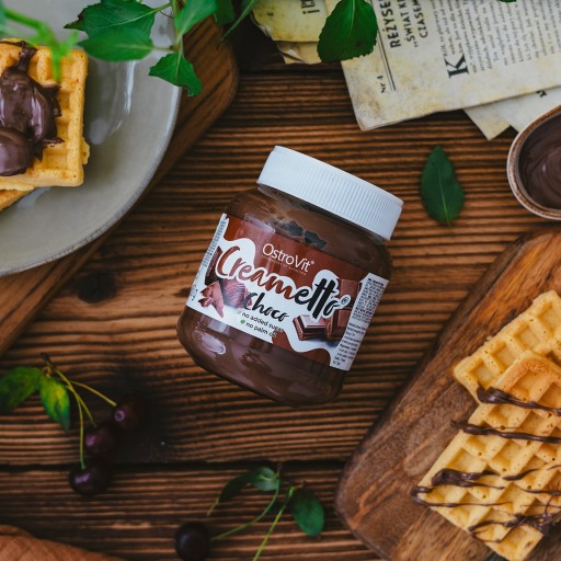 OstroVit Creametto 350g ČOKOLÁDOVÝ KRÉM BEZ CUKRU