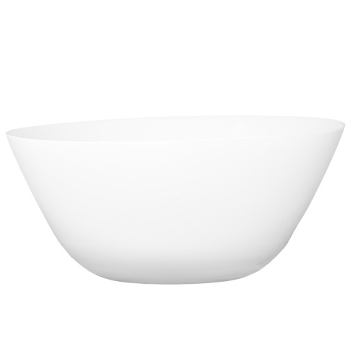 BIELA MISKA NA ŠALÁT 24CM OPÁL
