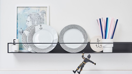 Čierna fixka EDDING na porcelán, keramiku a sklo