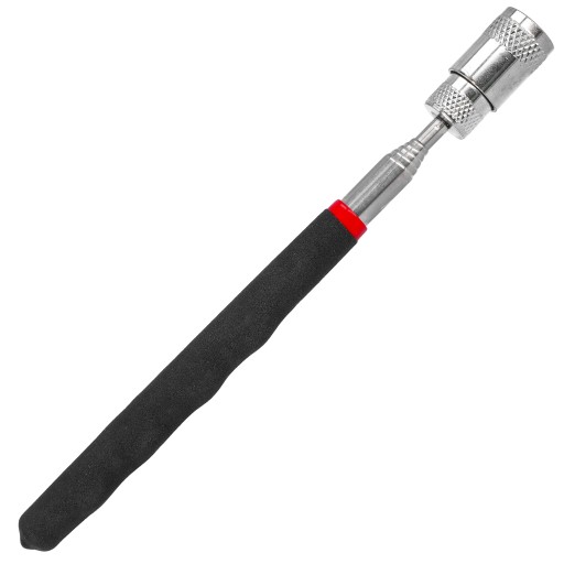 MAGNETICKÝ GRIPPER LED baterka, teleskopická 68 cm, inšpekčný magnet