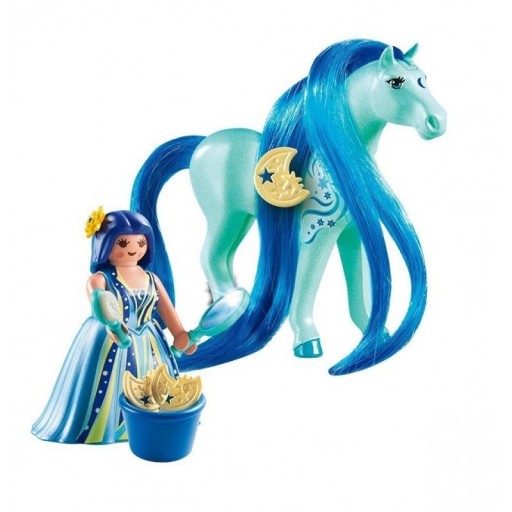 PLAYMOBIL 6169 PRINCEZNÁ ÚPRAVA KOŇA LUNA