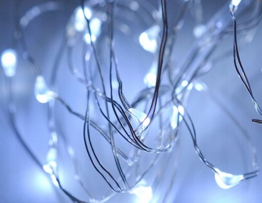 LAMPY, 20 LED DRÔTOV, BATÉRIE, VIANOČNÝ STROMČEK, DEKORATÍVNE DIÓDY