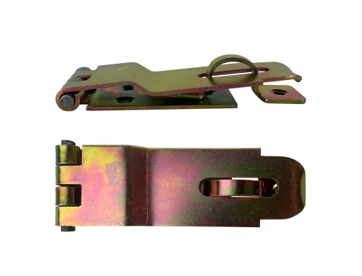 Hasp s visiacim zámkom na zatváranie dverí 125x25