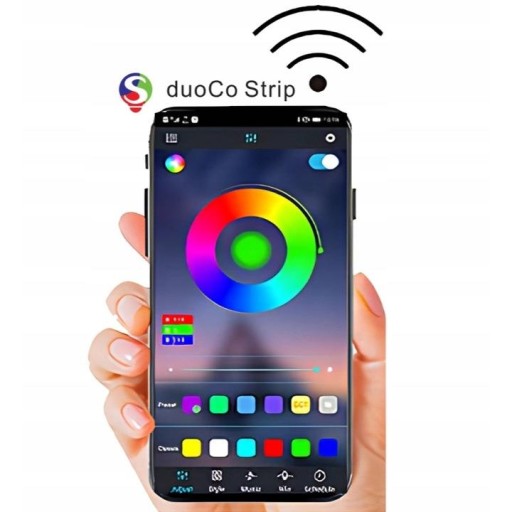 Bluetooth ovládač RGB LED pásikov 72W 6A