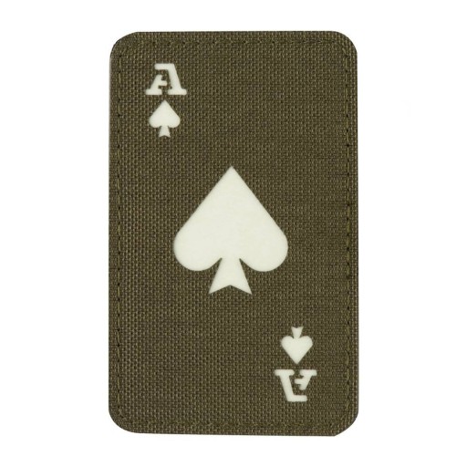 M-TAC ACE OF SPADES FLUOR VELCRO NÁŠIVKA ZNAKU