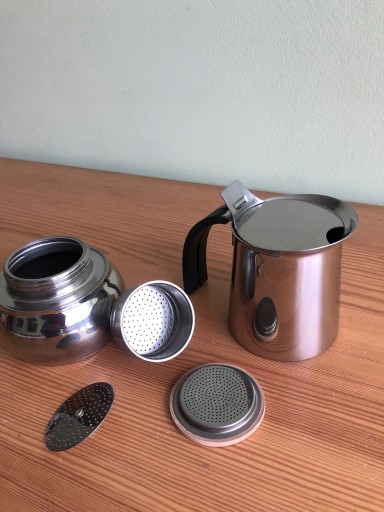 TESNENIE silikónového espresso kávovaru TESCOMA 6tz