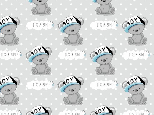 Flanelová plienka 40x80 Teddy Bear Boy Sz