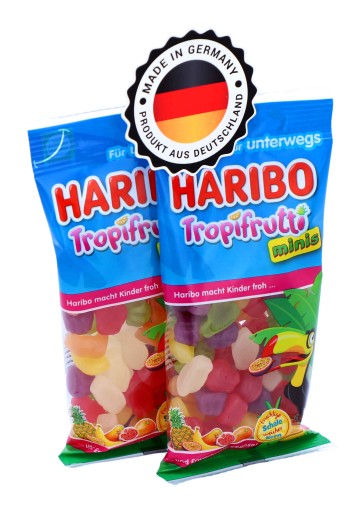 HARIBO MINI Tropické ovocné želé 75g DE