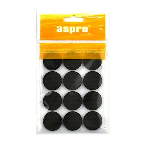 Aspro protišmykové okrúhle podložky 28mm 12 kusov A-40005-02-001