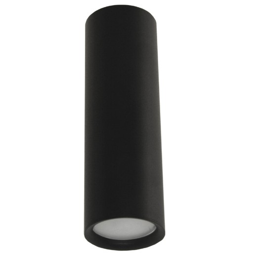 Stropné svietidlo Karadon GU10, čierne, 56x170mm