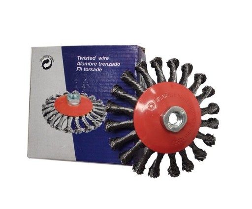 DRôTENÁ KEFA TVRDENÝ DRÔT PREDNÝ M14 125MM MAGMA