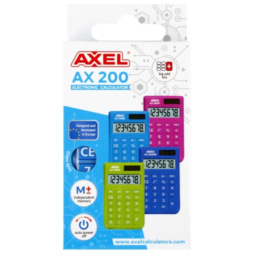 AXEL AX-200B KALKULAČKA, AXEL